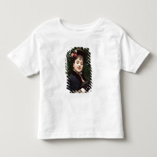 T-shirt Pour Les Tous Petits Aline Masson, le modèle de l'artiste (huile sur l