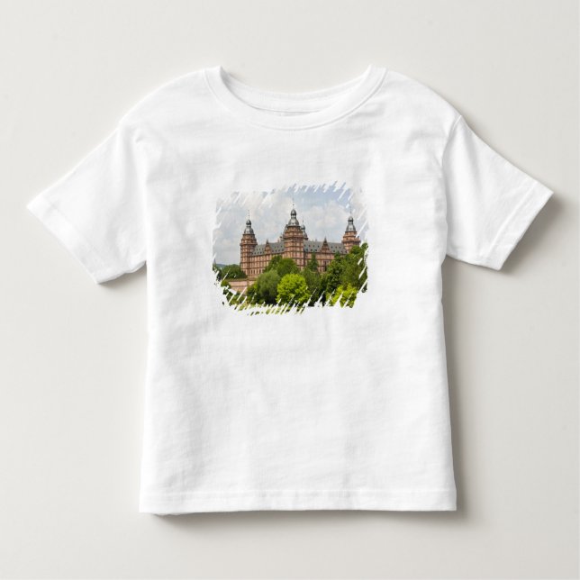 T-shirt Pour Les Tous Petits Allemagne, Bavière, Bayern, Aschaffenburg. Schloss (Devant)