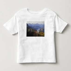 T-shirt Pour Les Tous Petits Allemagne, Bavière, Château de Neuschwanstein. Roi