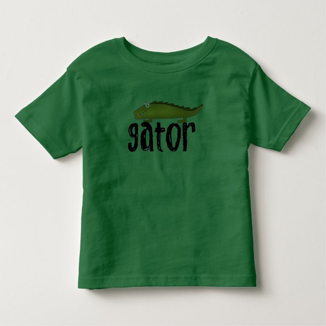 T-shirt Pour Les Tous Petits Alligator (Devant)