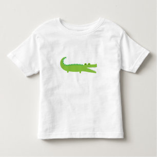 T-shirt Pour Les Tous Petits Alligator vert