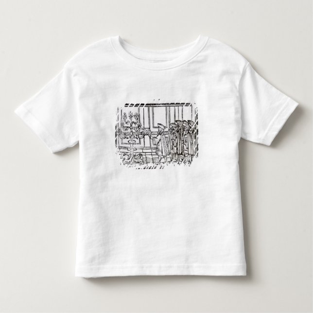 T-shirt Pour Les Tous Petits Allumage du Menorah (Devant)