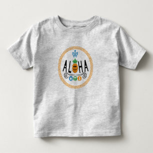 T-shirt Pour Les Tous Petits Aloha Design ananas - Toddler Fine Jersey T-Shi