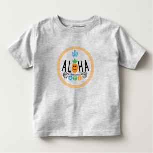 T-shirt Pour Les Tous Petits Aloha Design ananas - Toddler Fine Jersey T-Shi