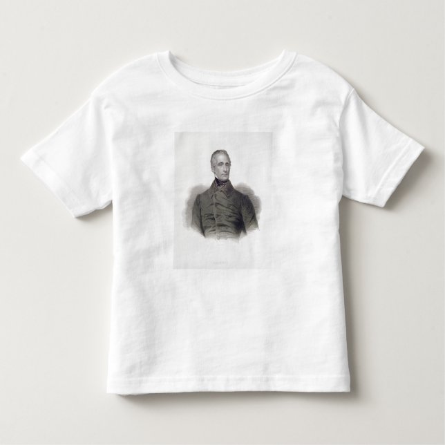 T-shirt Pour Les Tous Petits Alphonse de Lamartine, gravé par Pierre Pelee (1 (Devant)