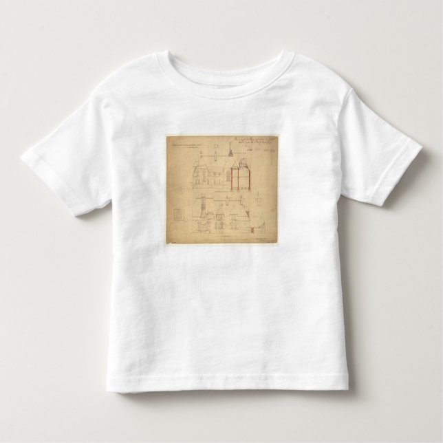 T-shirt Pour Les Tous Petits Altitudes pour la Chambre rouge, bruyère de Bexley (Devant)