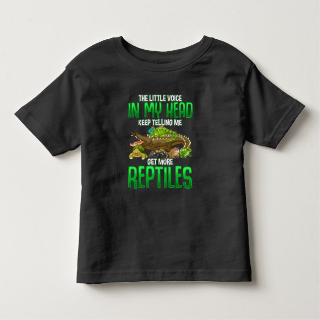 T-shirt Pour Les Tous Petits Amateur de reptiles Gifts Snake grenouille et prop (Devant)