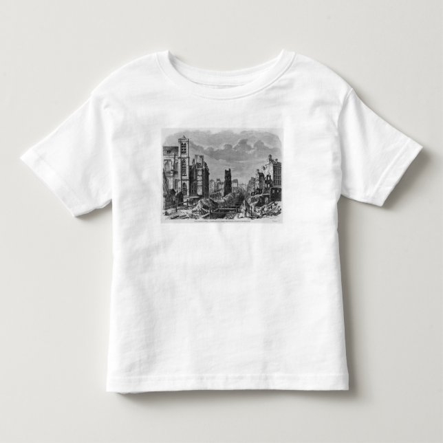 T-shirt Pour Les Tous Petits Améliorations vers Paris (Devant)