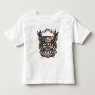 T-shirt Pour Les Tous Petits America 250th Anniversary Patriotic 1776 Freedom 