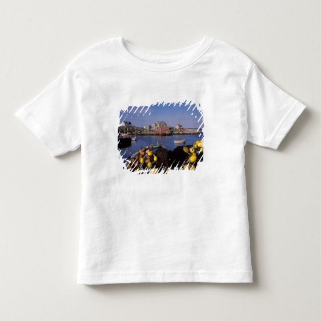 T-shirt Pour Les Tous Petits Amérique du Nord, Canada, Nouvelle-Écosse, Peggy's (Devant)