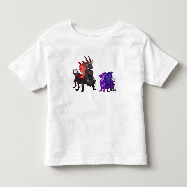 T-shirt Pour Les Tous Petits Amis araignées (Devant)