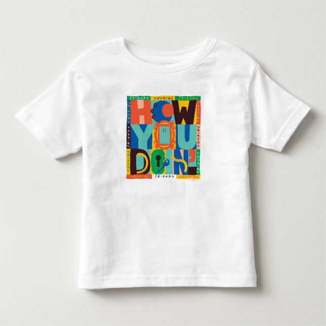 T-shirt Pour Les Tous Petits AMIS™ | Comment faire' - Graphisme dynamique (Devant)