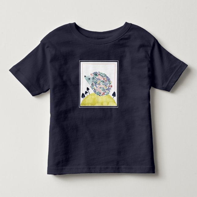 T-shirt Pour Les Tous Petits Amis de Clementine | Cochon de couverture d'art po (Devant)