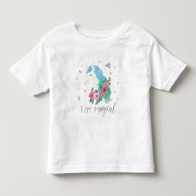 T-shirt Pour Les Tous Petits Amis magiques IV | Je Suis Magique (Devant)