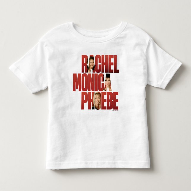 T-shirt Pour Les Tous Petits AMIS™ | Rachel, Monica & Phoebe (Devant)