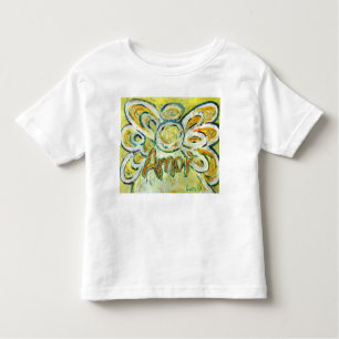 T-shirt Pour Les Tous Petits Amor Inspiration Angel Shirt (Art des deux côtés)