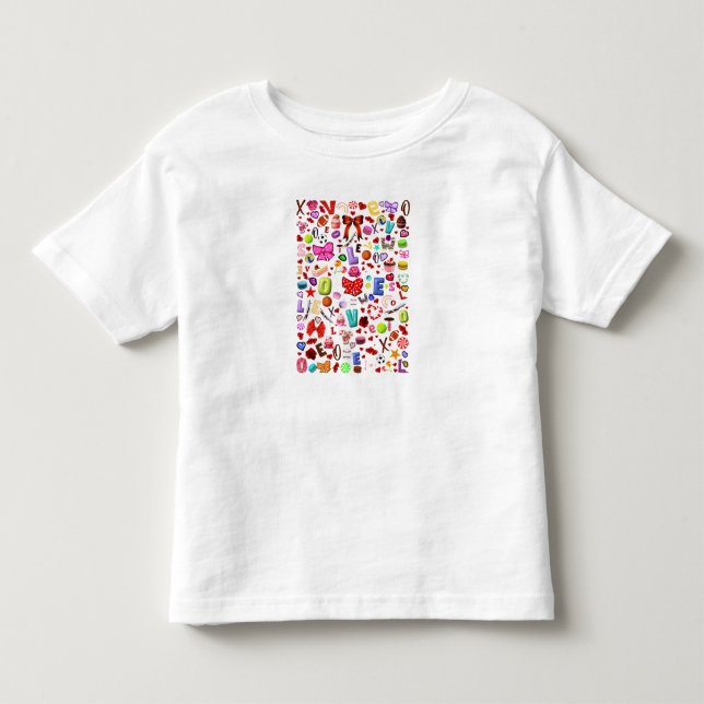 T-shirt Pour Les Tous Petits Amour (Devant)