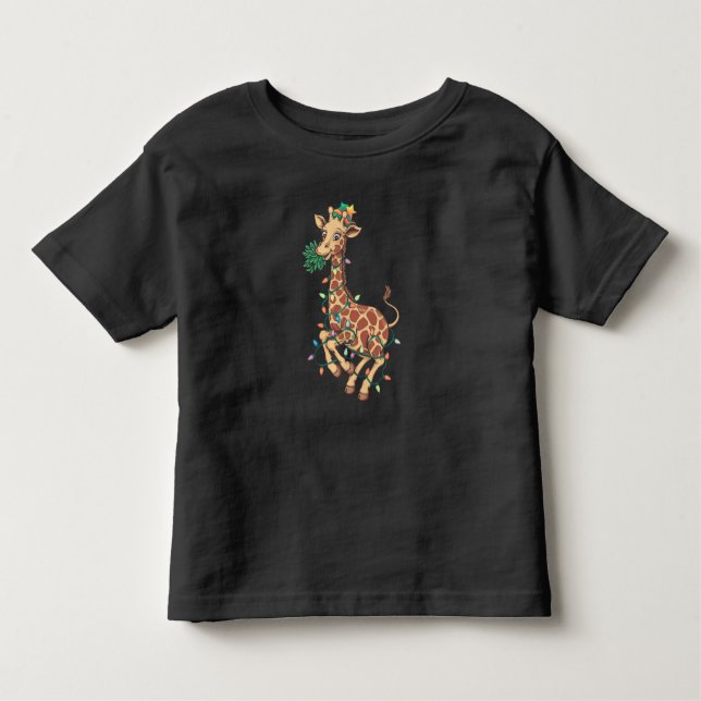 T-shirt Pour Les Tous Petits Amour cadeau de Noël amusant arbre de Noël (Devant)