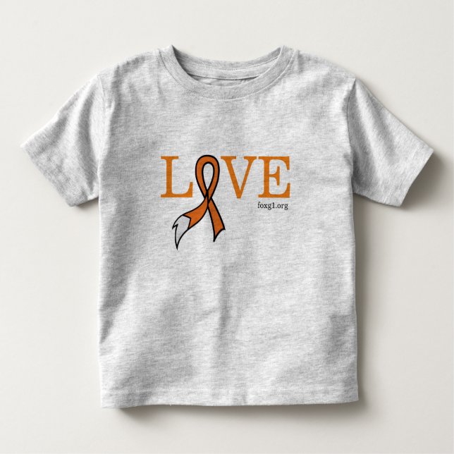 T-shirt Pour Les Tous Petits Amour du tee-shirt enfant FOXG1 (Devant)