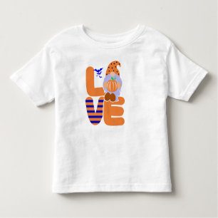 T-shirt Pour Les Tous Petits Amour mignon, Citrouille Imprimer Halloween Gnomes
