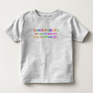 T-shirt Pour Les Tous Petits Amour mignon de grands-parents