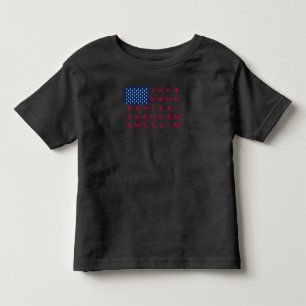 T-shirt Pour Les Tous Petits Amoureux des chiens   Labrador Retriever USA Ameri