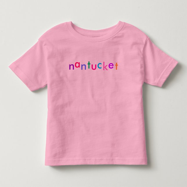 T-shirt Pour Les Tous Petits Amusement de Nantucket (Devant)
