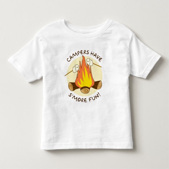 T-shirt Pour Les Tous Petits Amusement de S'more (Devant)