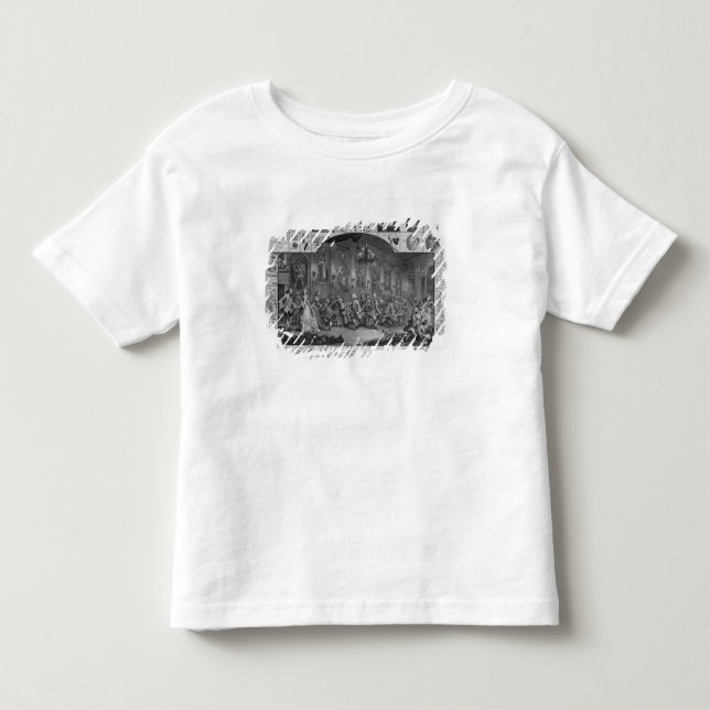 T-shirt Pour Les Tous Petits Analyse de beauté, plat II, 1753 (Devant)