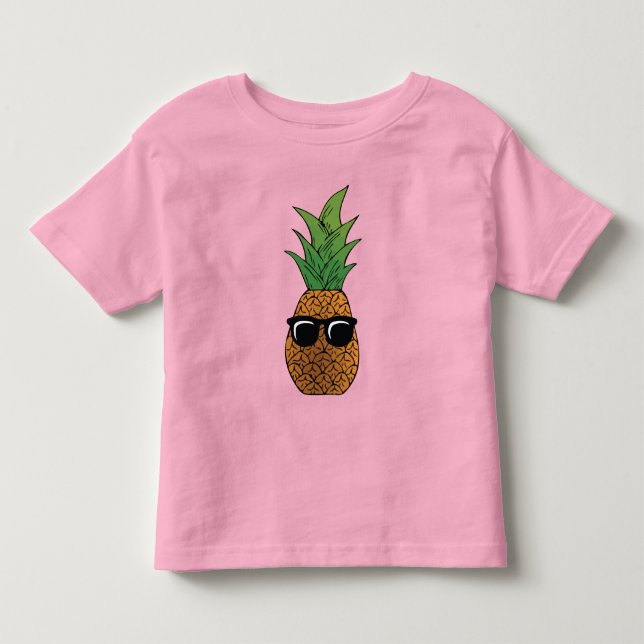 T-shirt Pour Les Tous Petits Ananas Chill (Devant)