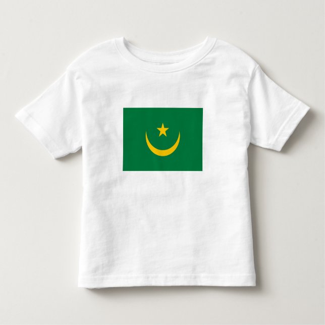T-shirt Pour Les Tous Petits Ancien drapeau mauritanien (Devant)
