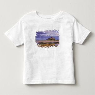 T-shirt Pour Les Tous Petits Angleterre, Northumberland, Château de Bamburgh