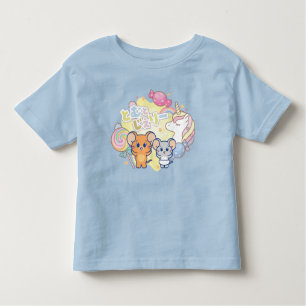 T-shirt Pour Les Tous Petits Anime Magique Candyland avec Jerry et Tuffy