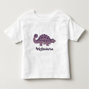 T-shirt Pour Les Tous Petits Ankylosaurus de bande dessinée