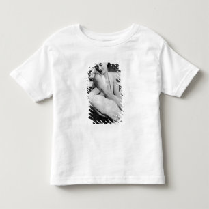 T-shirt Pour Les Tous Petits Anna Pavlova avec son cygne de compagnie Jack, ver