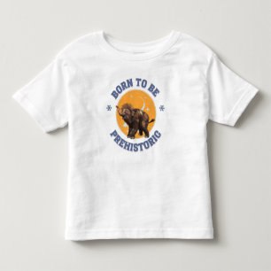 T-shirt Pour Les Tous Petits Anniversaire de bébé mammouth préhistorique drôle