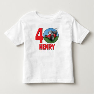 T-shirt Pour Les Tous Petits Anniversaire de la tondeuse de pelouse