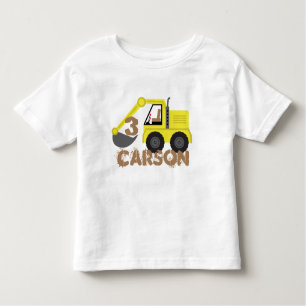 T-shirt Pour Les Tous Petits Anniversaire de saleté de construction