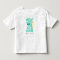 Anniversaire mignon de dinosaure tout âge