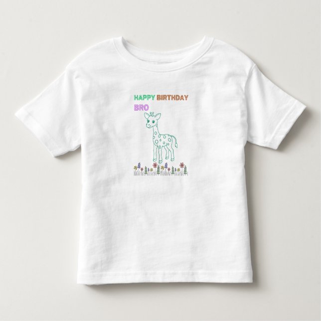 T-shirt Pour Les Tous Petits Anniversaire pour enfants (Devant)