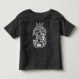 T-shirt Pour Les Tous Petits Anniversaire -  Ringer Tee