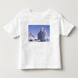 T-shirt Pour Les Tous Petits Antarctique, péninsule Antarctique. Zodiak et