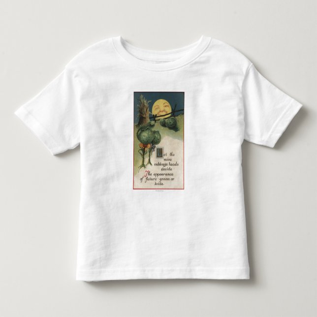 T-shirt Pour Les Tous Petits Anthropomorphisme de Halloween GreetingCabbage (Devant)
