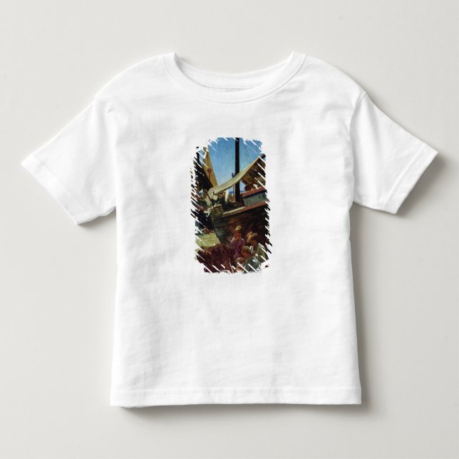 T-shirt Pour Les Tous Petits Anzio, le port (Devant)