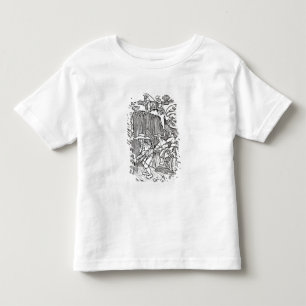 T-shirt Pour Les Tous Petits Août, du calendrier d'un berger