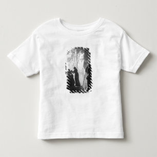 T-shirt Pour Les Tous Petits Apollo a tendu par des nymphes dans le bosquet des