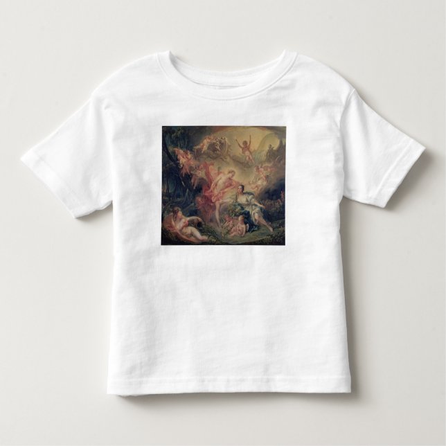 T-shirt Pour Les Tous Petits Apollo indiquant sa divinité (Devant)