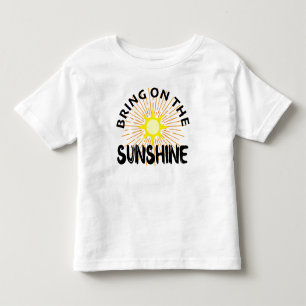 T-shirt Pour Les Tous Petits Apportez Le Design Sunshine - Toddler Fine Jersey