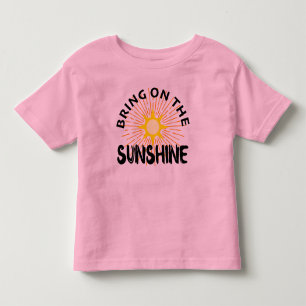 T-shirt Pour Les Tous Petits Apportez Le Design Sunshine - Toddler Fine Jersey