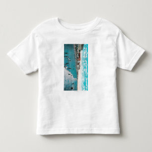 T-shirt Pour Les Tous Petits Apprécier ondule à la plage de BeachLong d'océa